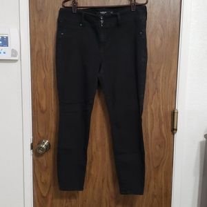 Torrid Black Denim Skinny Jeggings